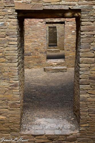 Anasazi Door Way by Janet Haist